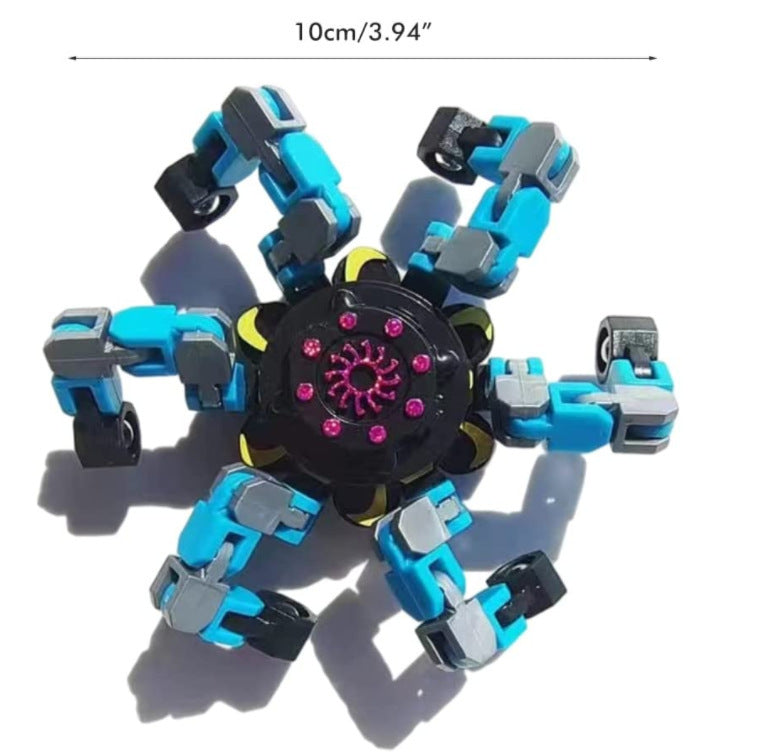 Deformed Fidget Spinner Chain Toys For Children Antistress Hand Spinner Vent Toys Adult Stress Relief Sensory Gyro Gift